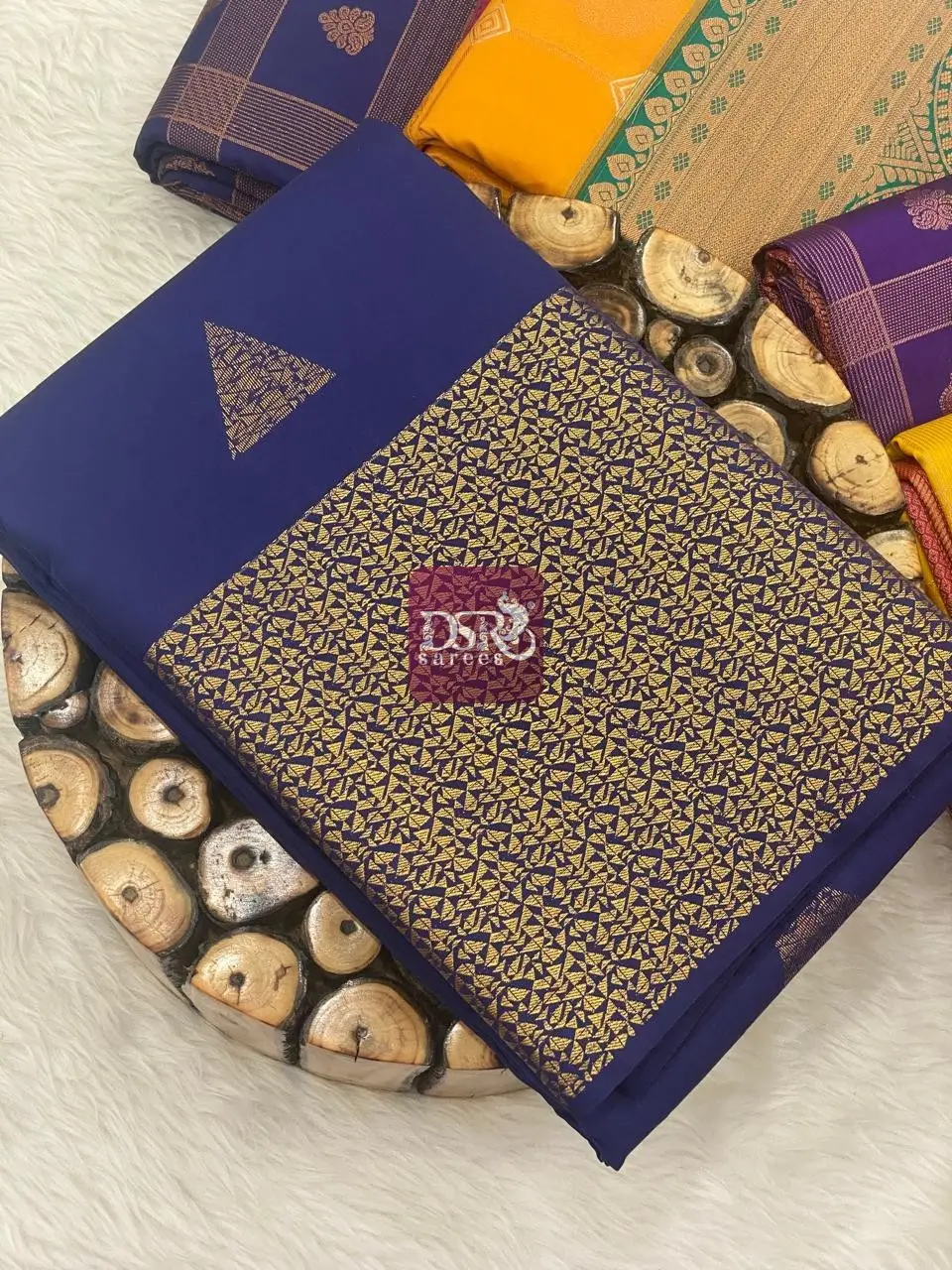 Semi Silk Udal Butta Sarees