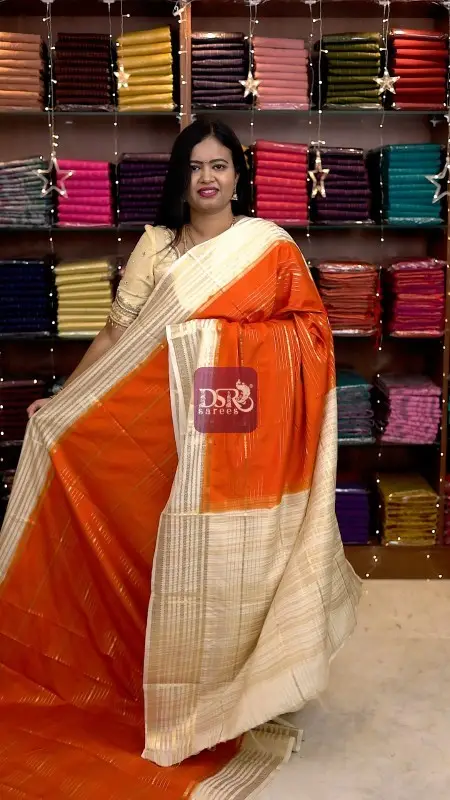 Viscose Crepe Silk Sarees
