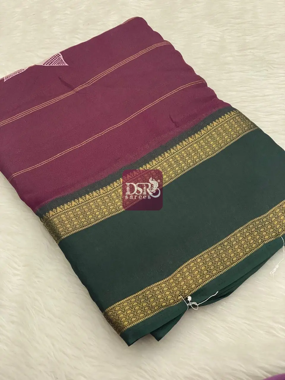 Viscose Chiffon Saree - vol9