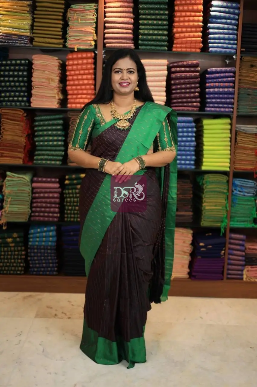 Arani Vairaooshi Soft Silk Saree
