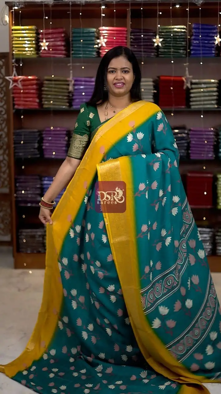 Georgette Dola Saree
