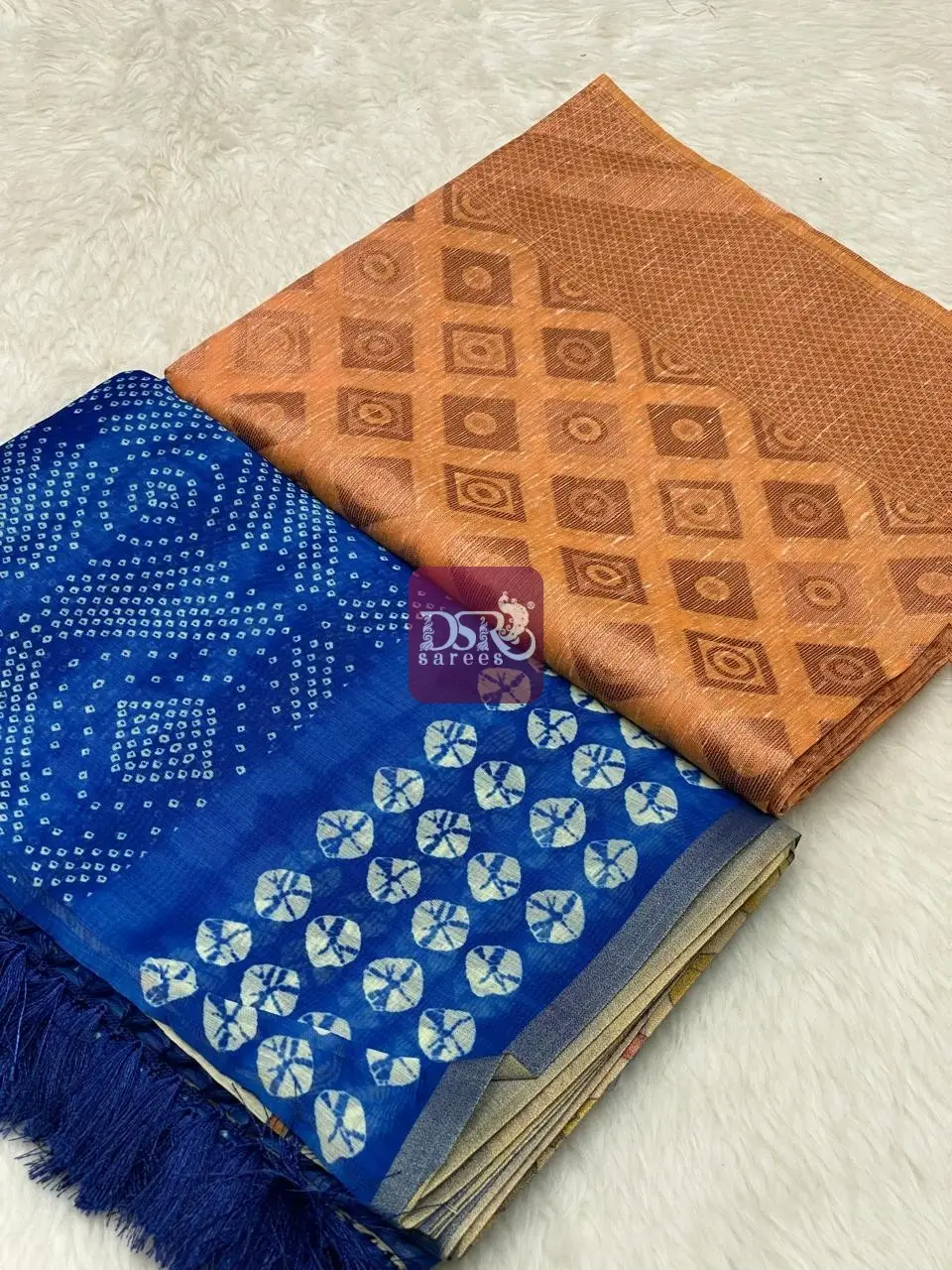 Banarasi  Soft Cotton + Chanderi Saree