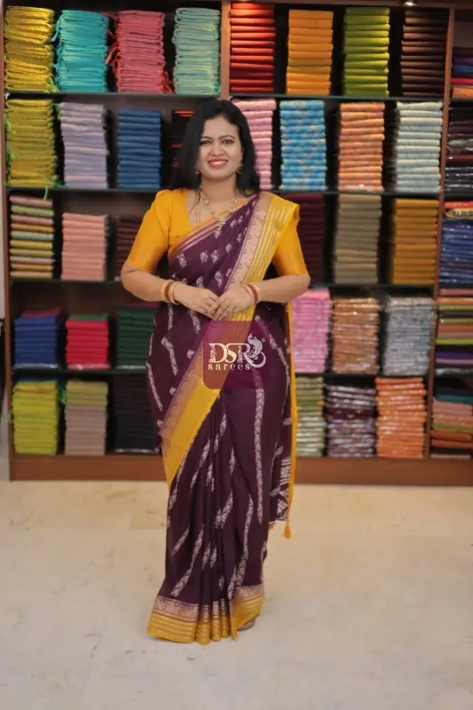 Viscose Chiffon Sarees -vol1