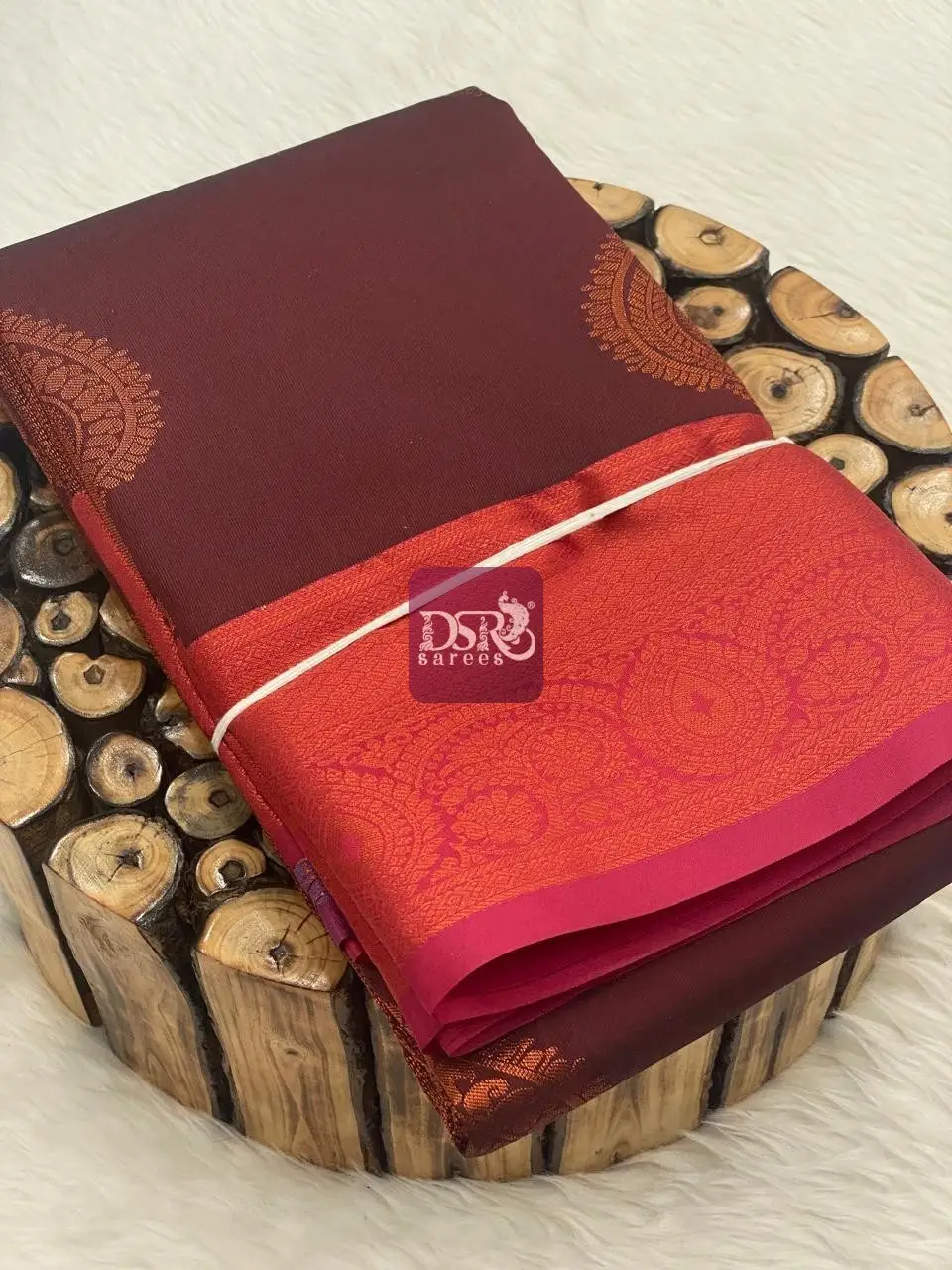 Self Embose Udal Butta Sarees