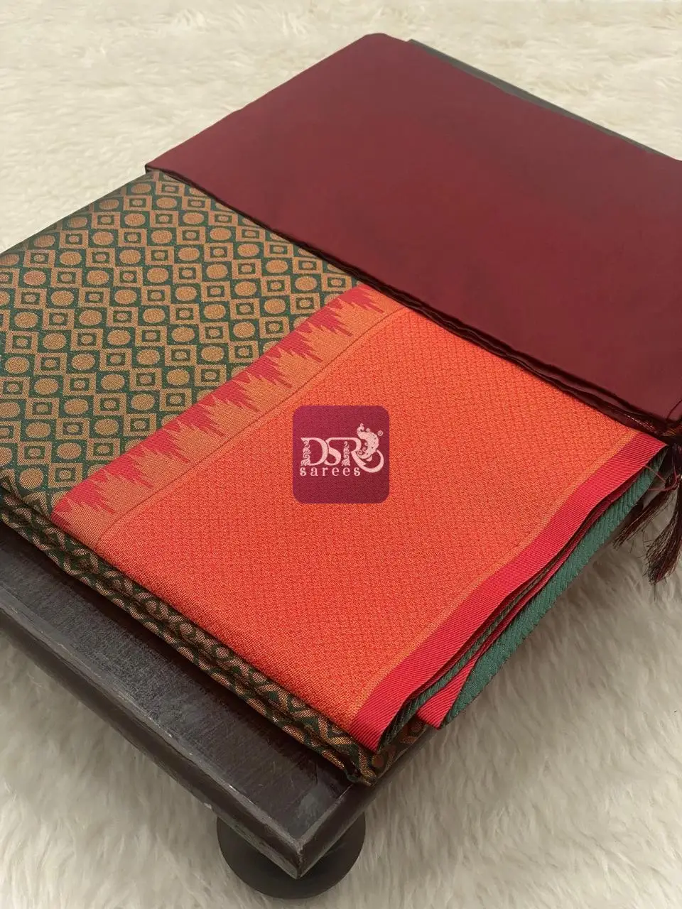 Kanchi Semi Silk Half Sarees