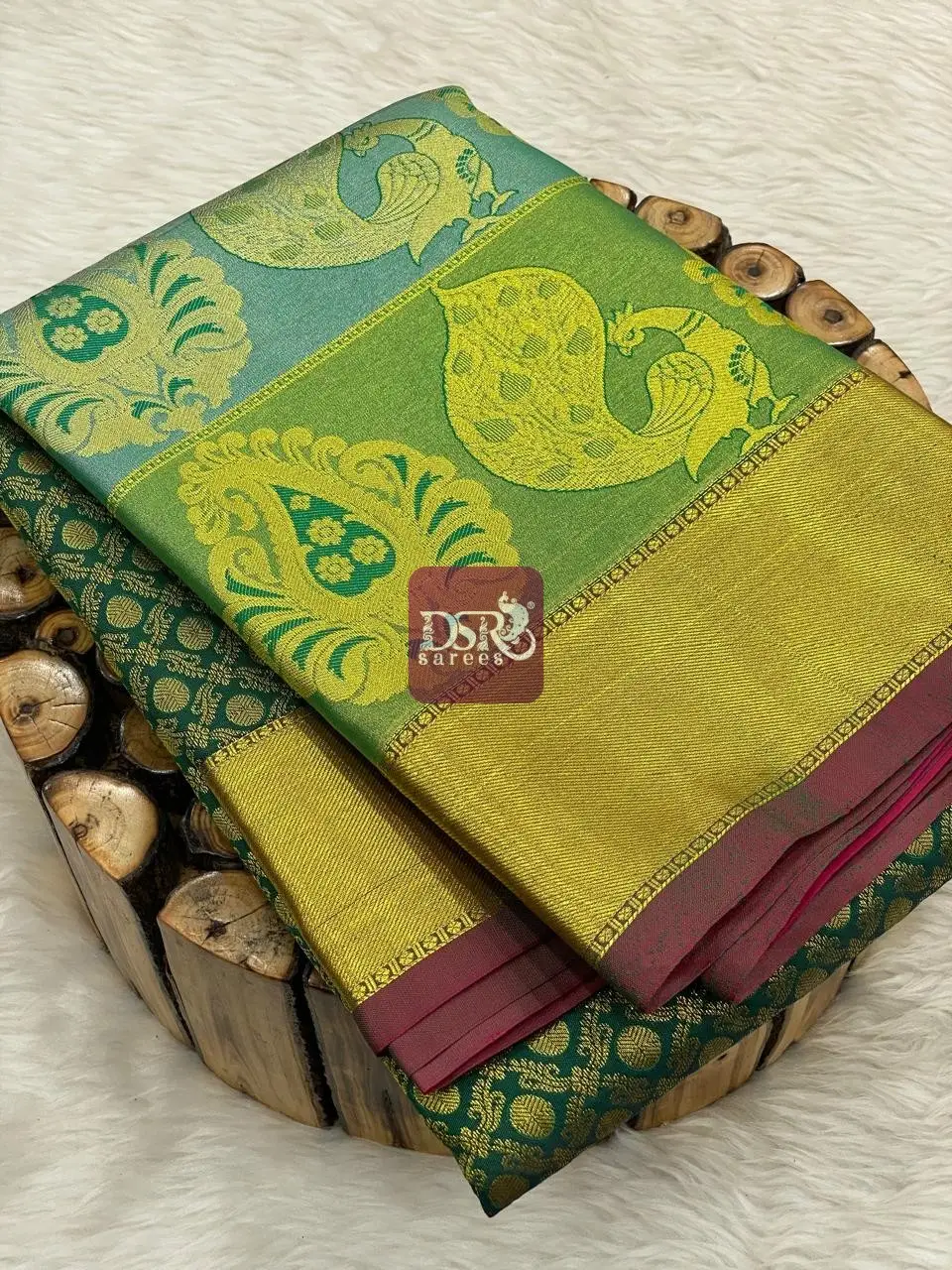 Bridal Semi Silk Sarees - vol2