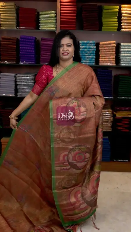 Semi Linen Cotton Tissue