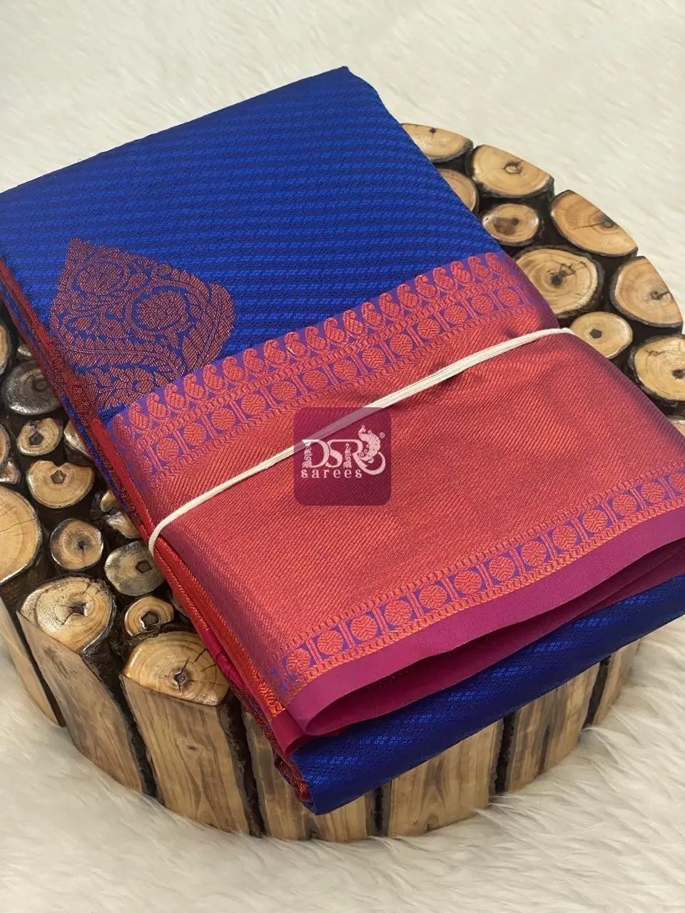Self Embose Udal Butta Sarees