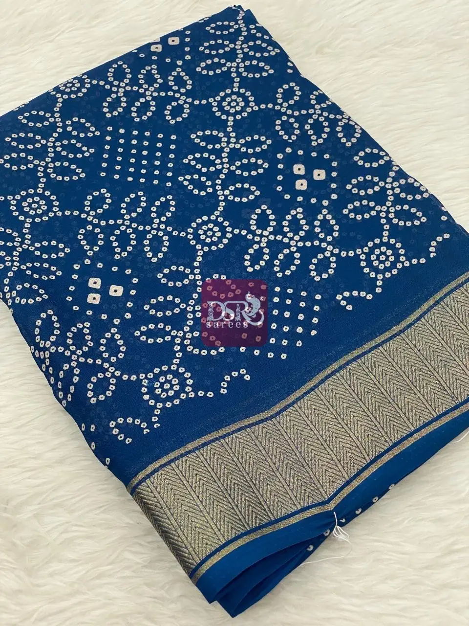 Viscose Chiffon Saree - vol6