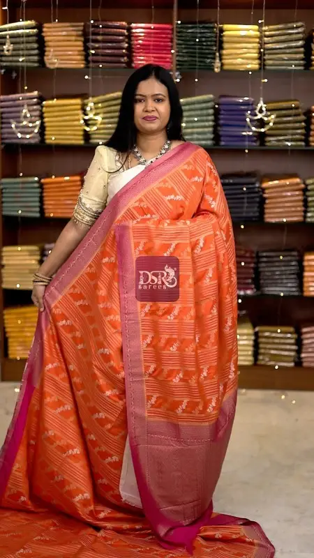 Bridal Crepe Silk Saree