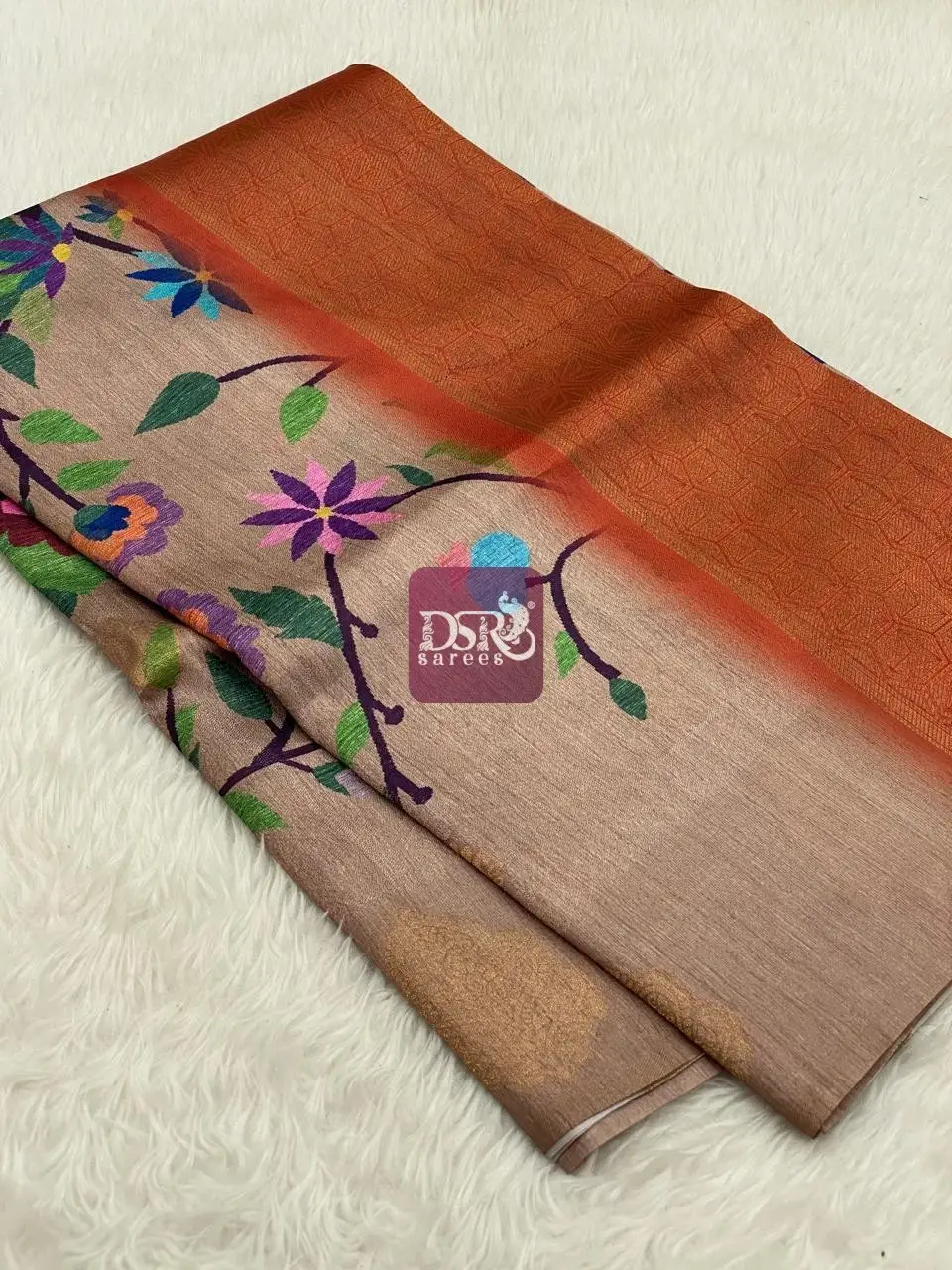 Paithani tussar silk sarees