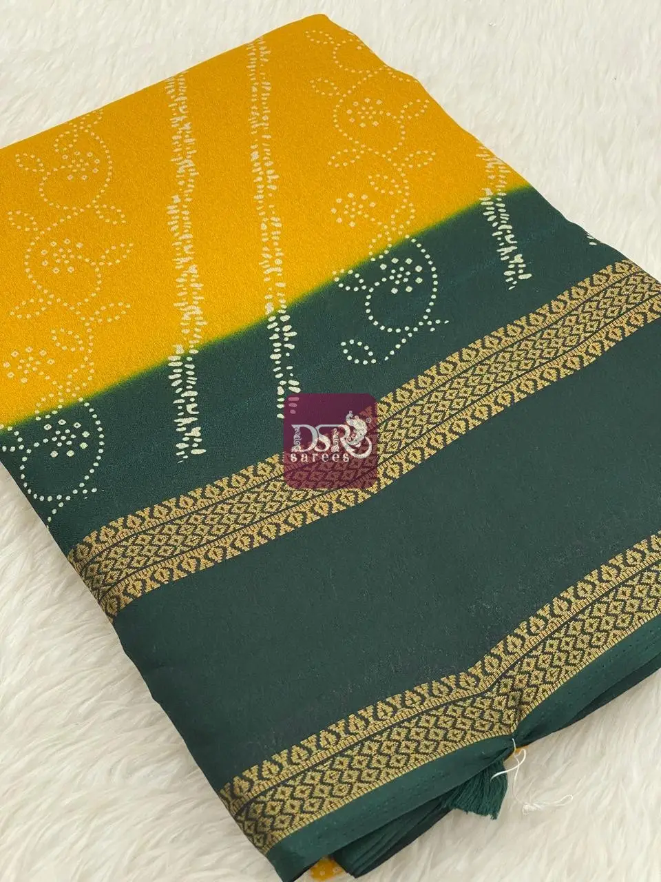 Viscose Chiffon Sarees - vol1