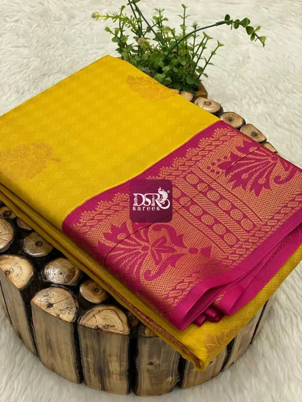 Korvai Border Embose Soft Silk
