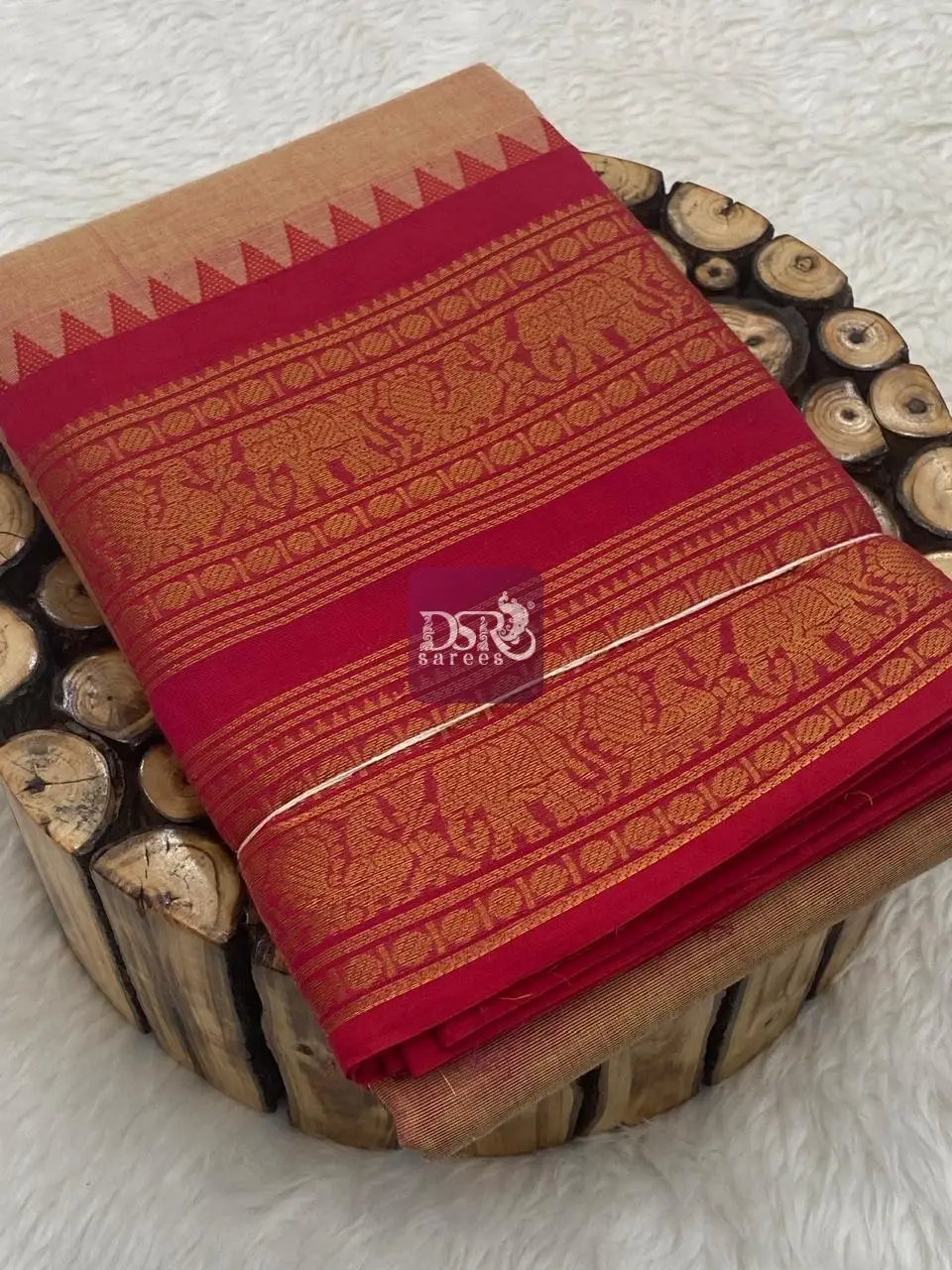 80's Count Chettinadu Sarees W/B