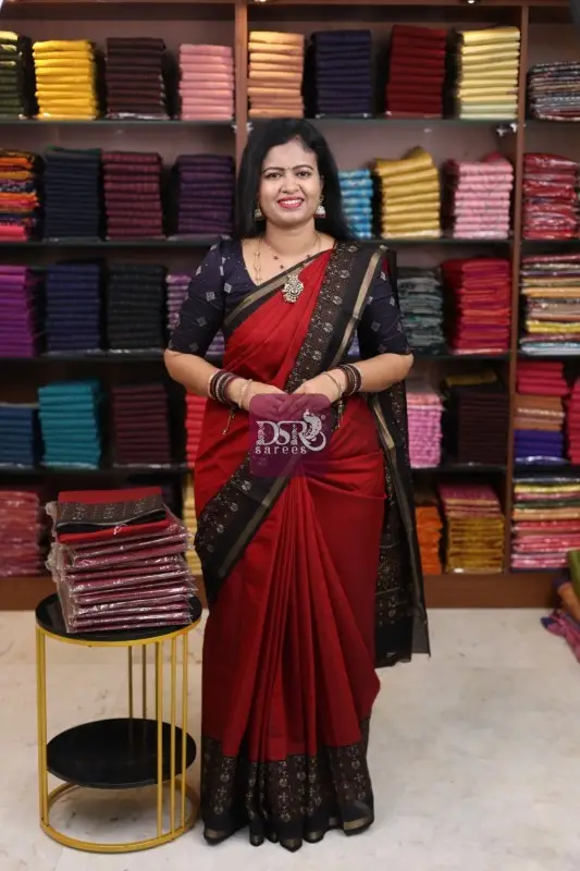 Ajrak Silk