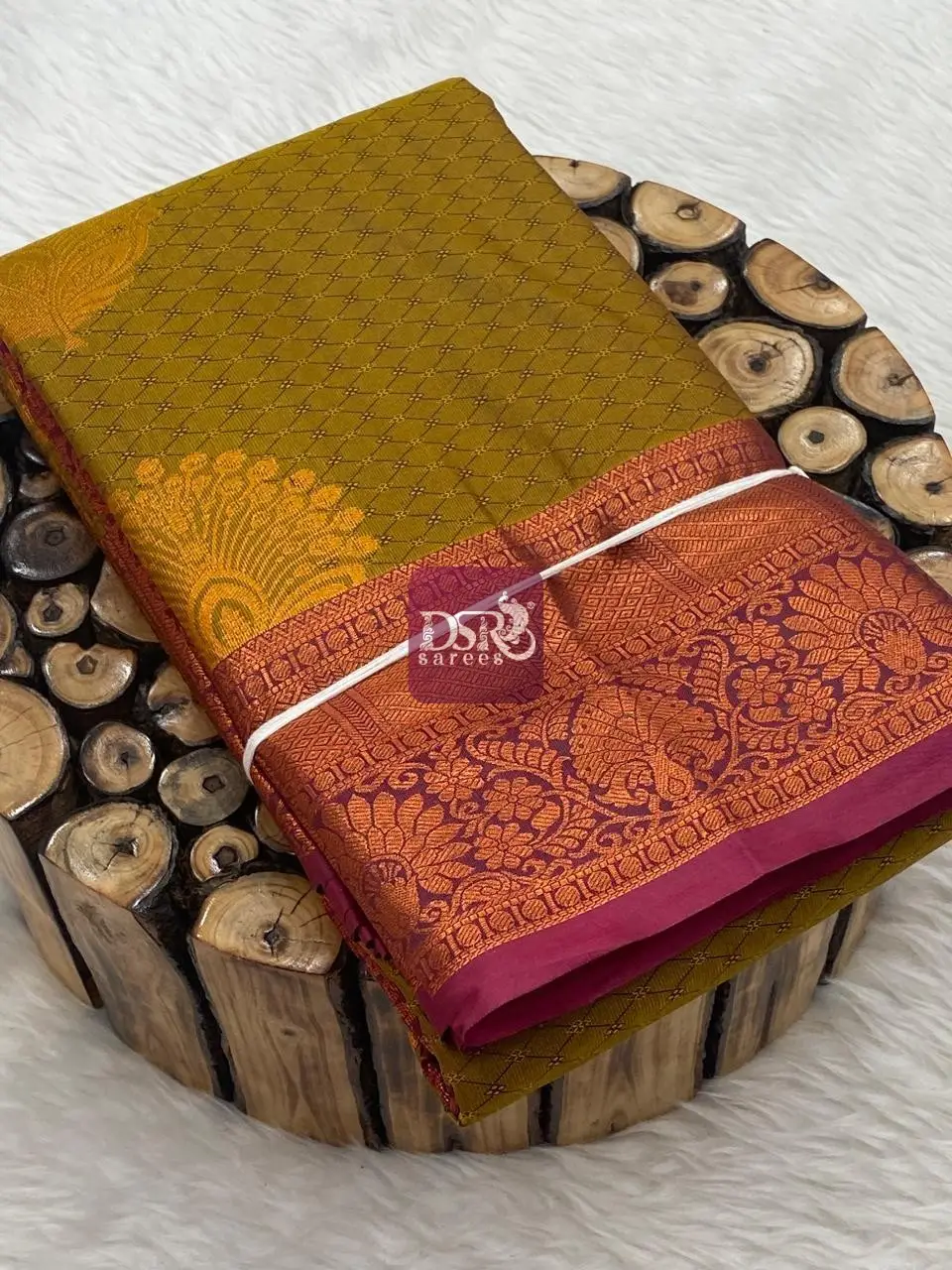 Self Embose Udal Butta Sarees