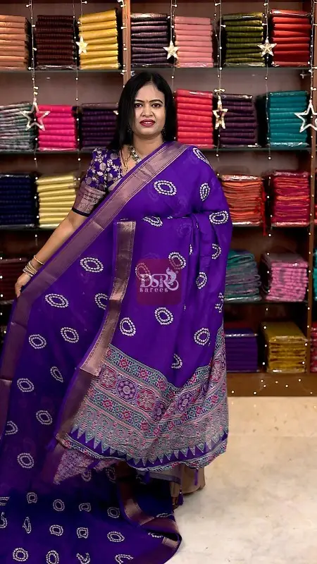 Viscose Chiffon Sarees - vol1