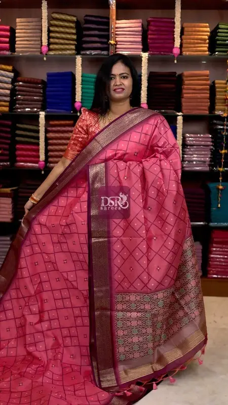 Raw Silk Patola Sarees - vol1