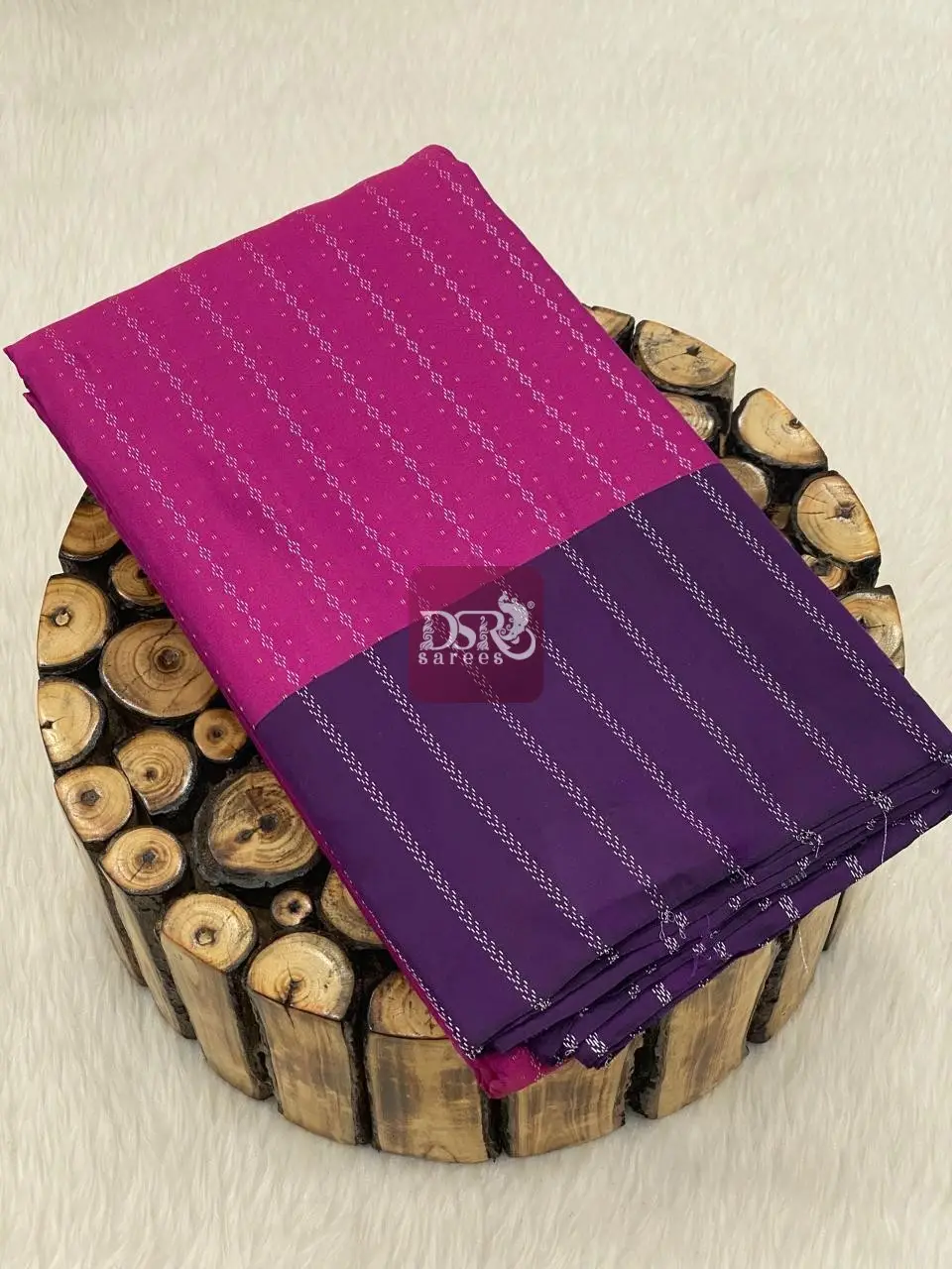 Arani Diamond Silver Zari Sarees