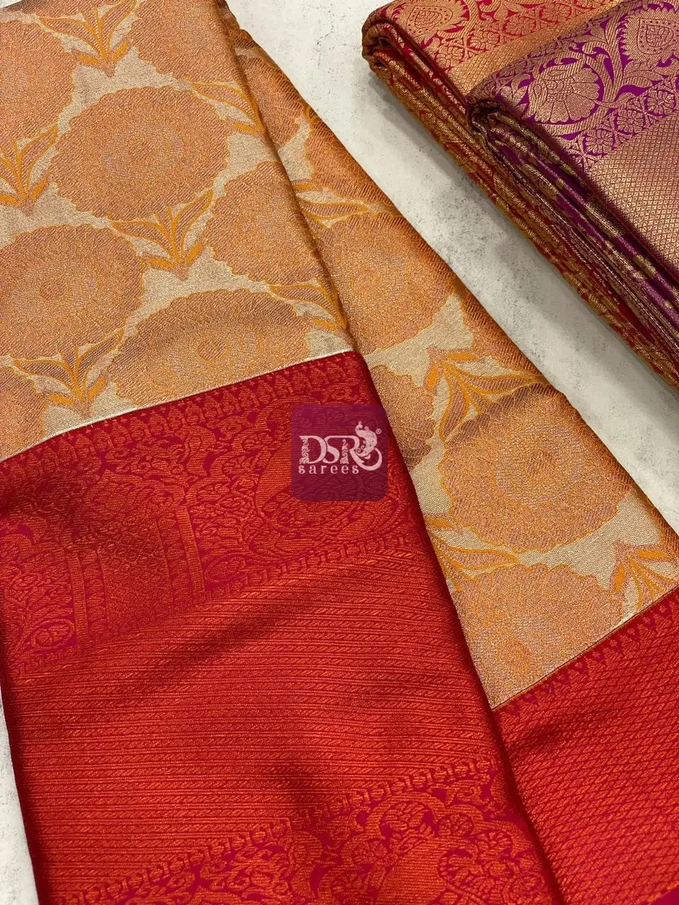 Semi Bridal Silk Sarees