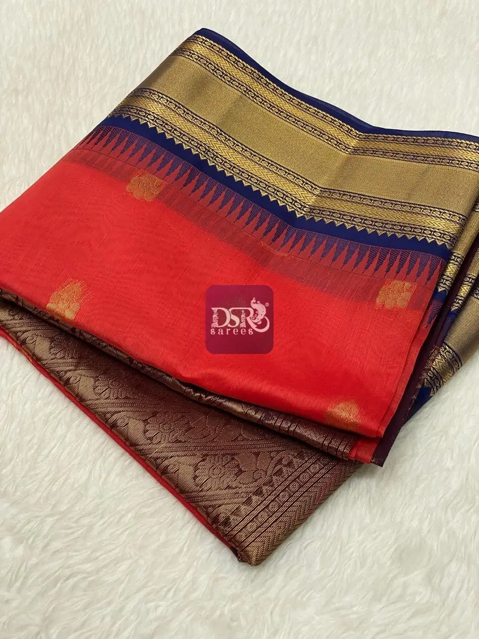 Premium Kanchi  Korvai Border Saree