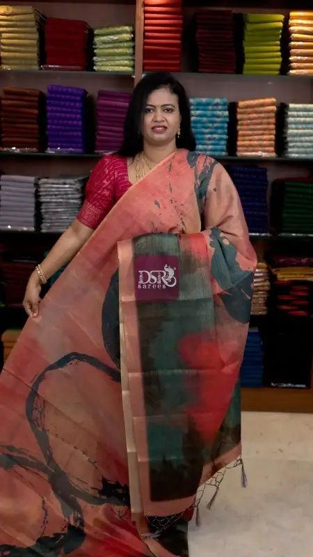 Semi Linen Cotton Tissue