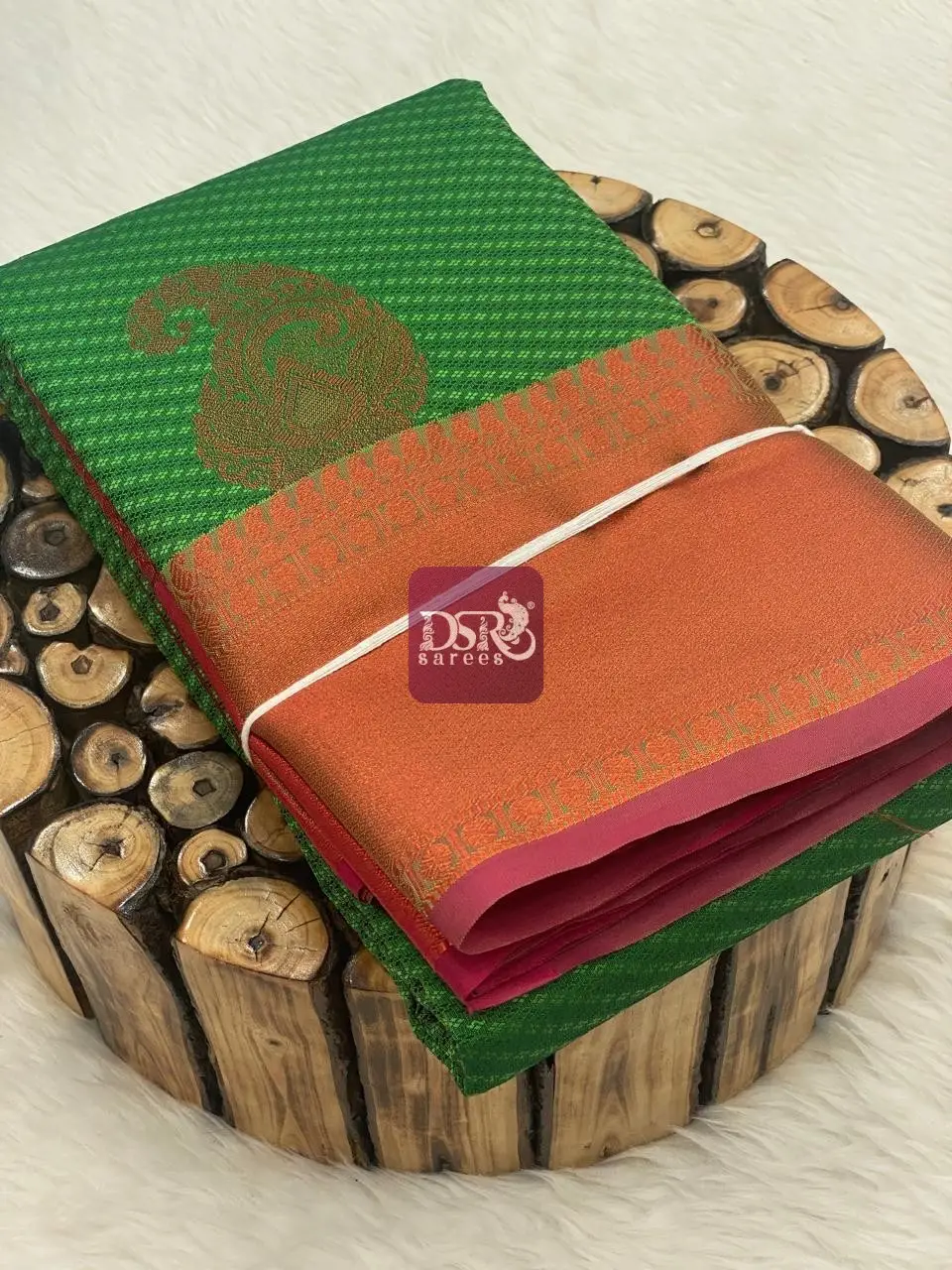 Self Embose Udal Butta Sarees