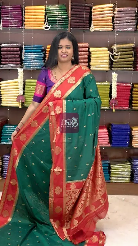 Mysore Crepe Silk Saree