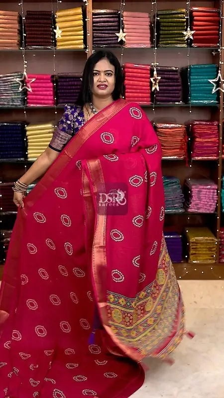 Viscose Chiffon Sarees - vol1