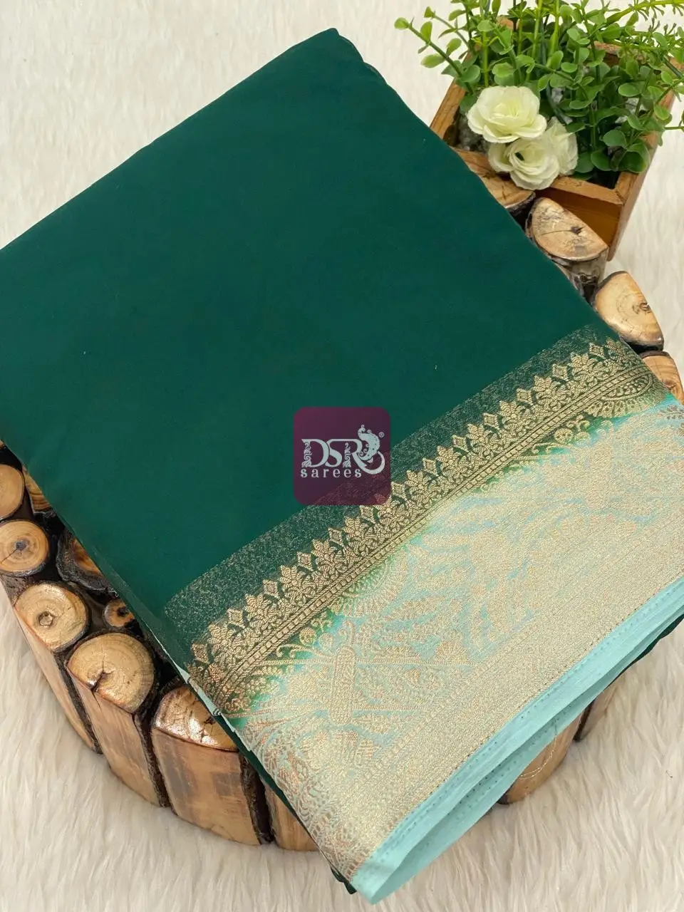 Mysore georgette Sarees - vol1