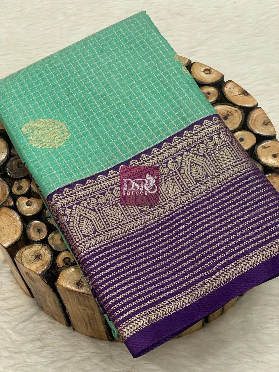 1000 Butta Korvai Border Saree