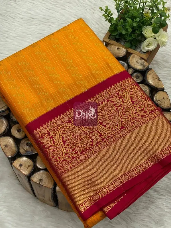 Premium Kanchi Korvai Border Saree- vol3