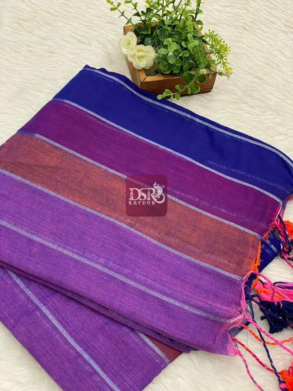 Rainbow Mul Mul Cotton Sarees