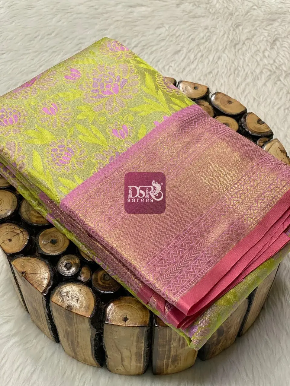 Meena Kari Tissue Bridal Sarees