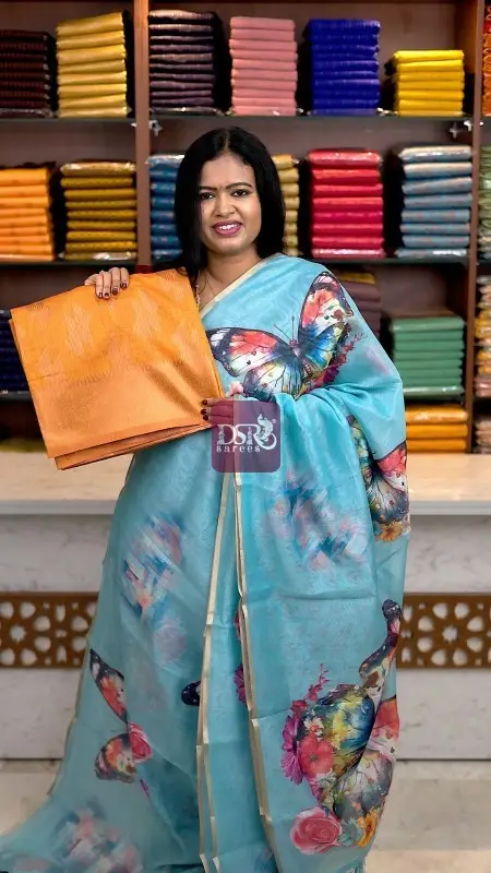 Banarasi  Soft Cotton + Free Saree