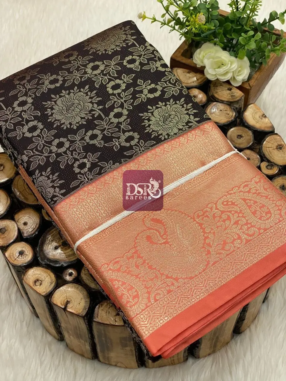 Tissue Brocade Silk Sarees