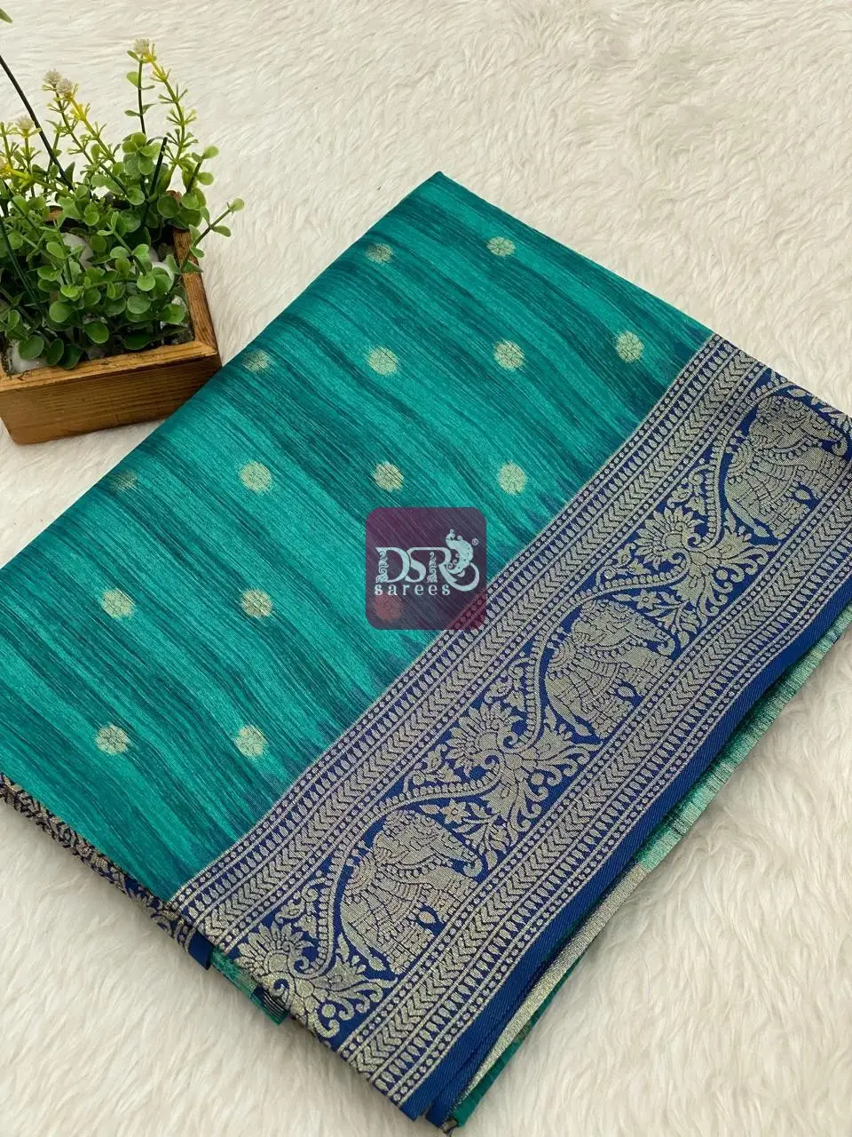 Munga Tussar Silk Sarees