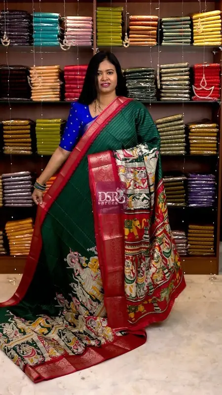 Kalamkari Dola Saree