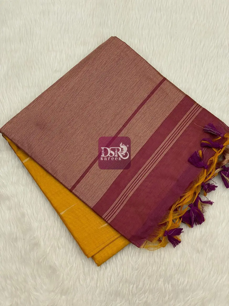 Semi Raw Silk Saree