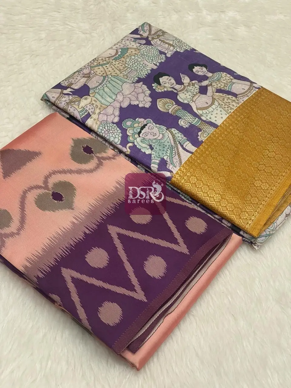 Pochampally Soft Silk + Iconic Saree