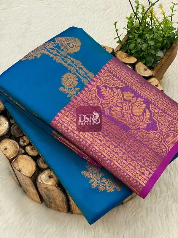 Premium Kanchi Korvai Border Saree