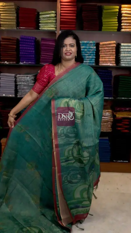 Semi Linen Cotton Tissue