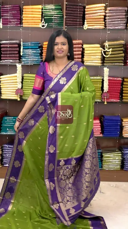 Mysore Crepe Silk Saree