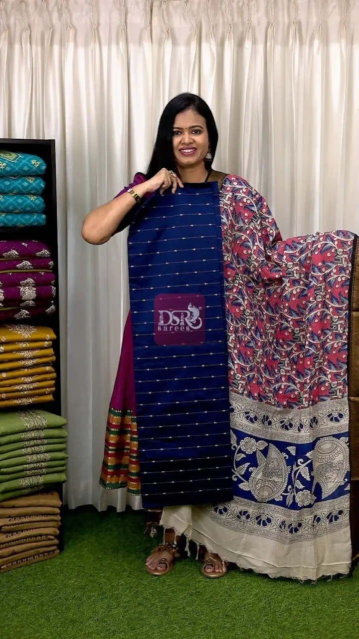 2 Pc Semi Dupion Salwar Suits