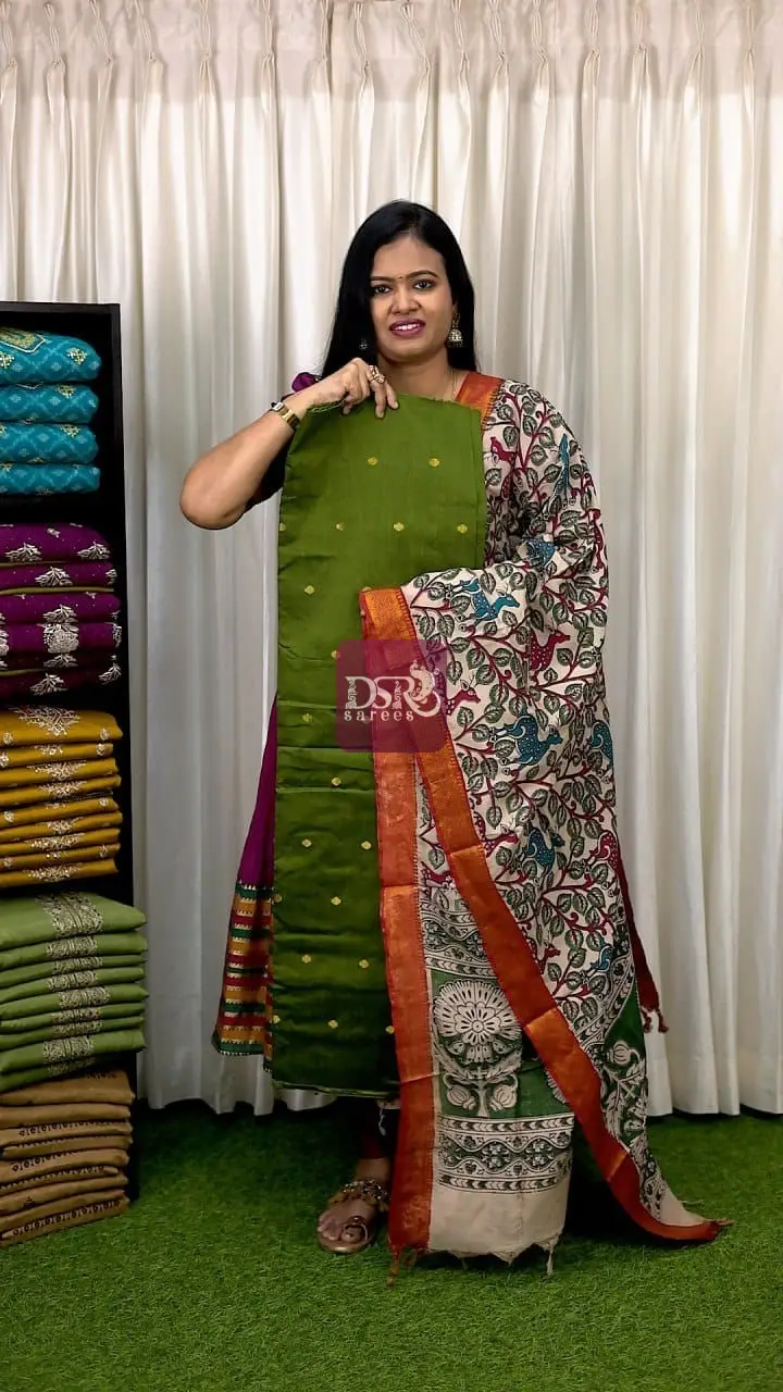 2 Pc Semi Dupion Salwar Suits