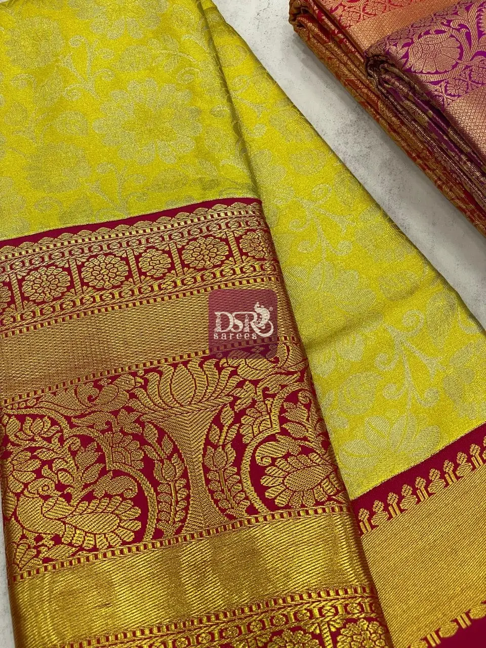 Semi Bridal Silk Sarees