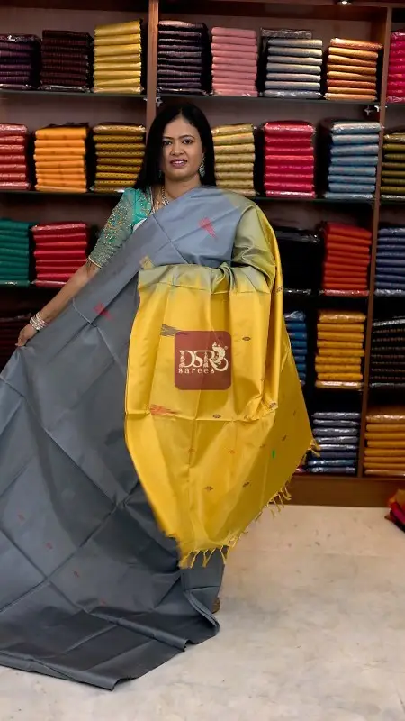 Banana Pith Fibre Saree