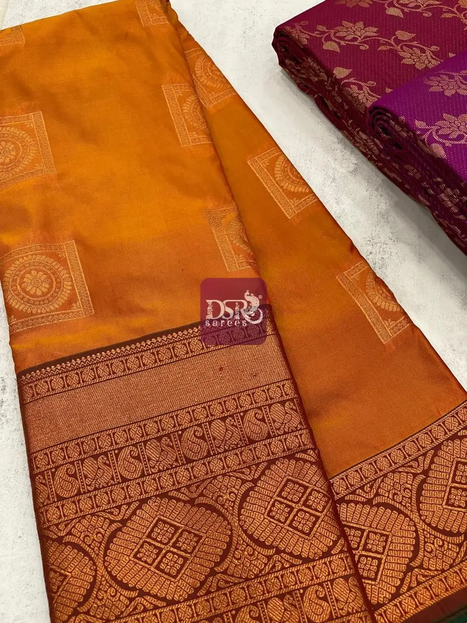 Semi Bridal Silk Sarees