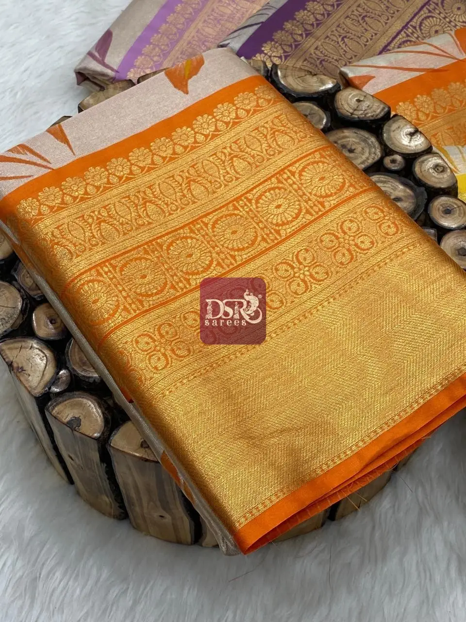 Printed Tissue Silk Sarees