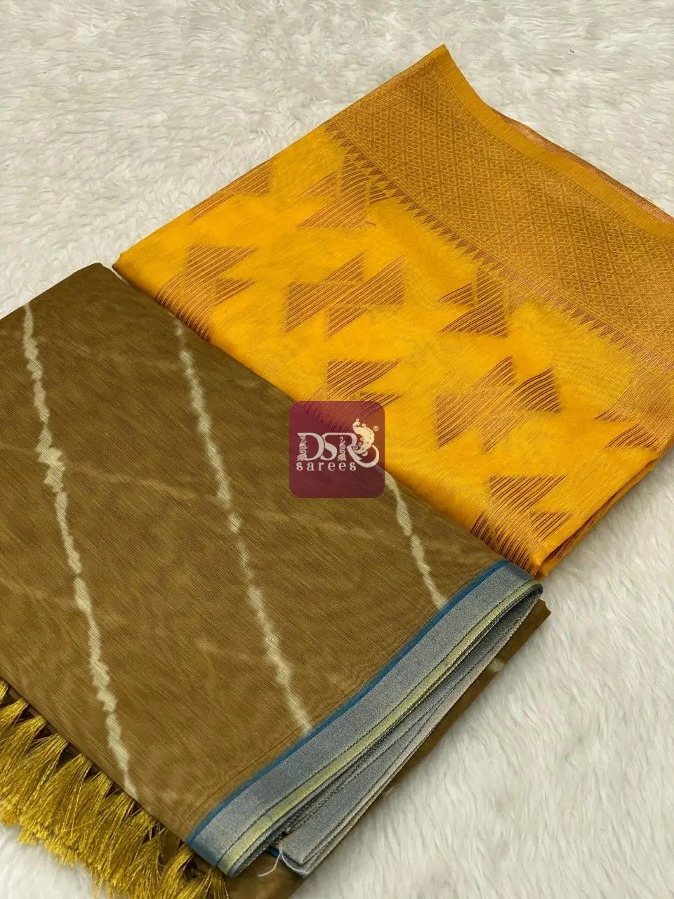 Banarasi  Soft Cotton + Chanderi Saree